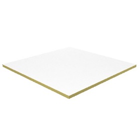  Dalle  plafond  Tonga  A Blanc  Eurocoustic 600x600x22 mm  