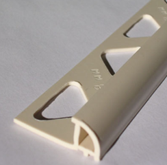 photo du produit Profile Pvc 1/4 Rond 8mm L2m50 Beige