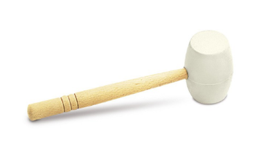 photo du produit Maillet Caoutchouc Blanc 750gr RUBI Ref: 65914