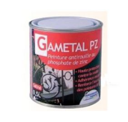 photo du produit Gametal PZ Noir 2,5l Peinture Anti-Rouille