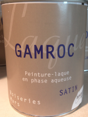 photo du produit Laque Gamroc Hydro Blanc Satin 2,5L