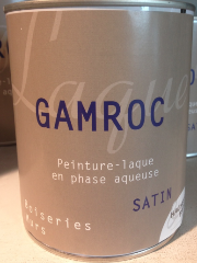 photo du produit Laque Gamroc Hydro Blanc Satin 1L