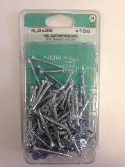 photo du produit Vis Autoperceuse 4,2x38-100pcs