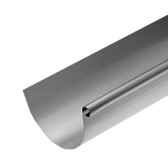 photo du produit Gouttière Zinc 12 demi ronde T25 en 2ml