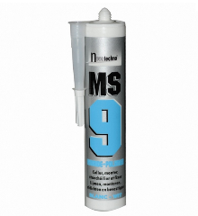 photo du produit Cartouche Mastic MS9 hybride polymère Transparent