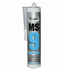 photo du produit Cartouche Mastic MS9 hybride polymère Blanc