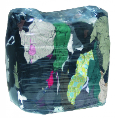 photo du produit Chiffons en sac pressé T-shirt couleur 5kg