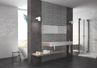 photo du produit Carrelage mur Factory Grafito 25x50