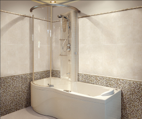 photo du produit Mosaique Modena Emperador 30,5x30,5