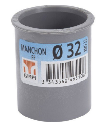 photo du produit Manchon PVC D32