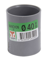 photo du produit Manchon PVC D40