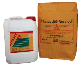 photo du produit Kit SikaTop 209 Réservoir Blanc-Kit 36,1 kg