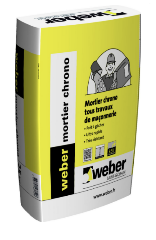 photo du produit Weber Mortier Chrono sac 25kg